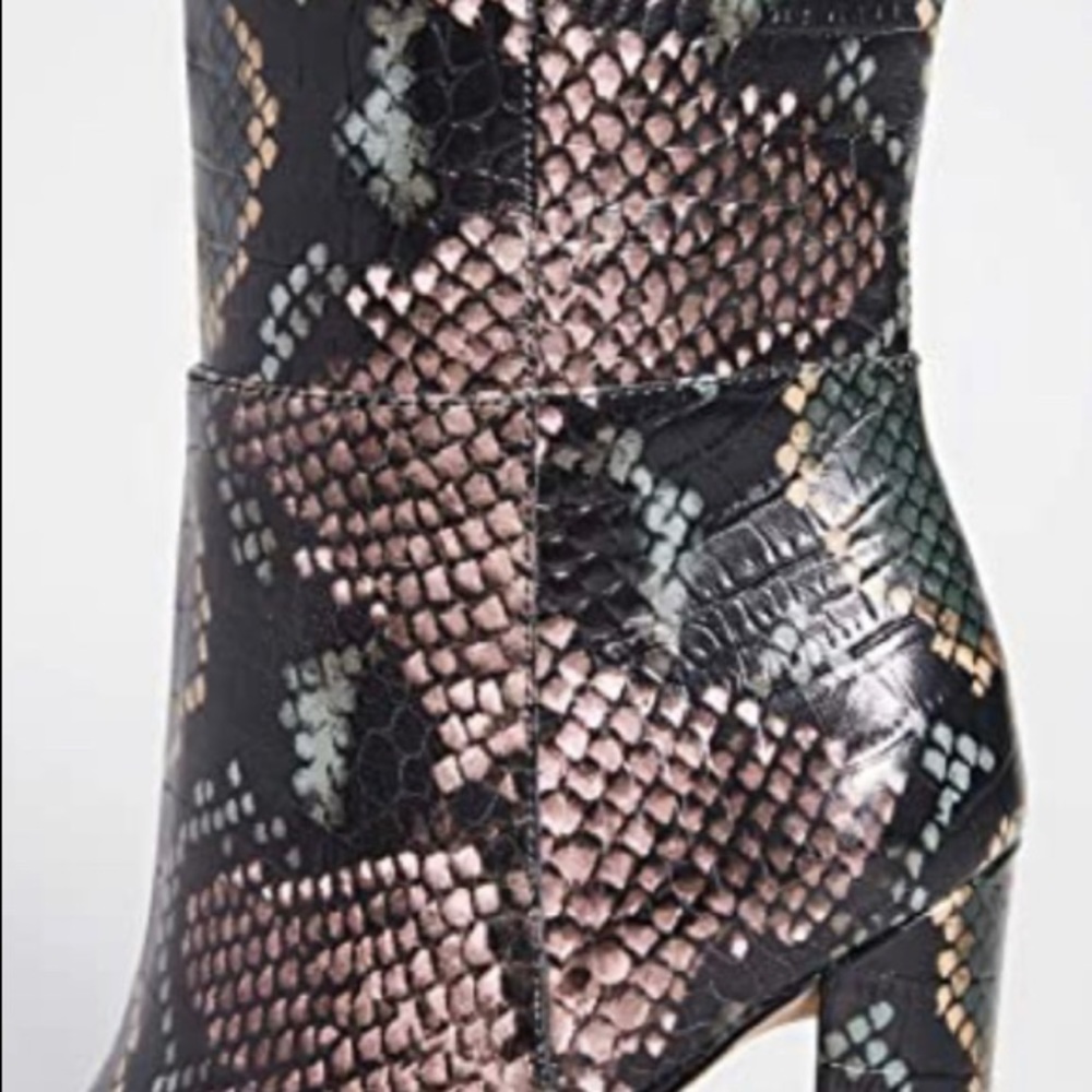 Sam Edelman Raakel python boots 9.5 NWT Org $275 - Picture 4 of 6